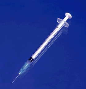 EM-6803-6048 1cc TB Syringe Only, Luer Slip w/Cap, Exel 100/box