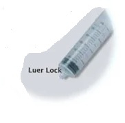 EM-6822-6280 20cc-25cc LL Syringe w/Cap, 50/box, Exel