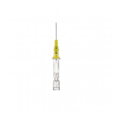 EM-6838-2500 Introcan IV Catheter, Straight, Safety FEP 50/bx 24G x 3/4
