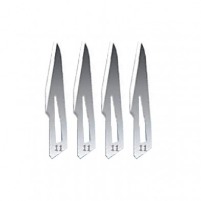 EM-6870-9502 Surgical Blade #11, Stainless Steel, 100/box, Exel