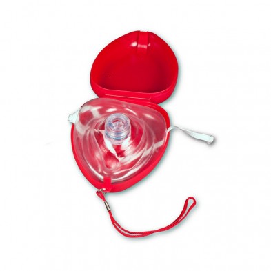 EM-8843-4924 CPR Rescue Mask Kit (Pocket Mask, Valve and case)