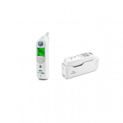 EM-9207-0004 Thermascan Ear Thermometer with Small Cradle (BraunPro6000)