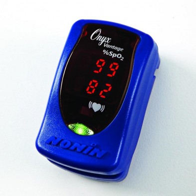 EM-9509-959B Nonin Onyx 9590 Vantage Finger Pulse Oximeter, Blue