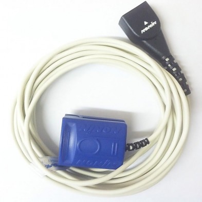 EM-9511-0008 Nonin Adult Artic Finger Sensor 8000AA-3 Meter (9Ft.)