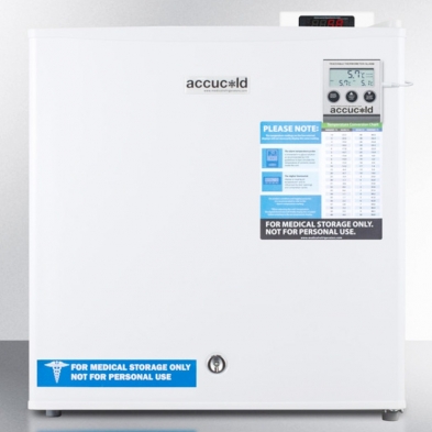 EM-9609-FFAR Refrigerator, Countertop, White, Locking, each