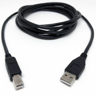 LD-0093-0916 USB A to B Device Cable, 10 ft.