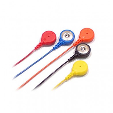 NR-3700-0198 ECG Leads - color coded 5/set