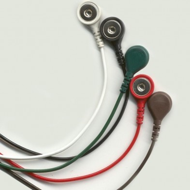 NR-5811-0120 Snap Leadwires 120" Multicolor 5/pack