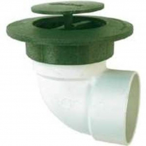 4" 90 ELBOW WITH POP-UP DRAIN EMITTER  