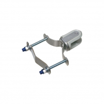 610 Arlington Industries 2" Porcelain Wire Holder with Steel Clip for 1-1/4" to 3" Conduit 
