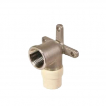 DE4107-005CSS Spears Manufacturing 1/2" Drop Ear Elbow - Stainless Steel Thread/CPVC Body