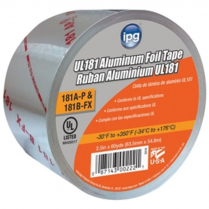 2-1/2" X 60 YARD ALUMINUM TAPE WITH LINER  