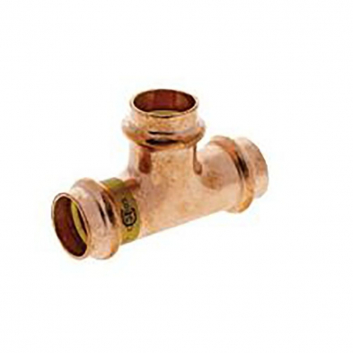 PCH611-QQM NIBCO 1-1/4" X 1-1/4" X 1" Copper Reducing Tee-PressG (For Gas Only)