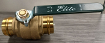 1-1/2" Press Ball Valve, Lead Free