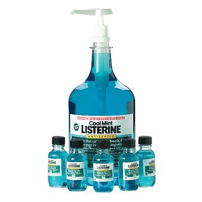 Listerine Cool Mint Gallons W/ (2) Pumps TriState Dental