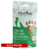 FM Duck Meal w/Blueberry Dog Treat BULK BAG 10lb