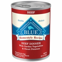 BLUE HS Can DOG  HS Beef Dinner 12/12.5oz