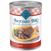 BLUE FF Can DOG Backyard BBQ Dinner 12/12.5oz*