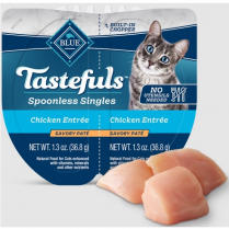 BLUE TF CAT Spoonless Singles Chicken Pate 10x2.6oz