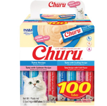 INA Churu Puree Tuna Var BOX 100pk 50oz (6) NEW