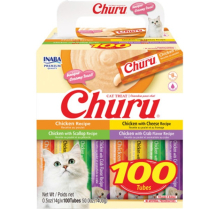 INA Churu Puree Chicken Var BOX 100pk 50oz (6) NEW