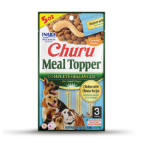 INA Churu Meal Topper DOG Ckn/Cheese 3pk CARTON 6x5.07oz (8)