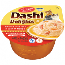 INA Dashi Delights Ckn w/ Tuna & Salmon CARTON 6x2.5oz (8)