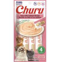 INA Churu Puree Tuna w/ Salmon 4pk CTN 6x2oz (8)