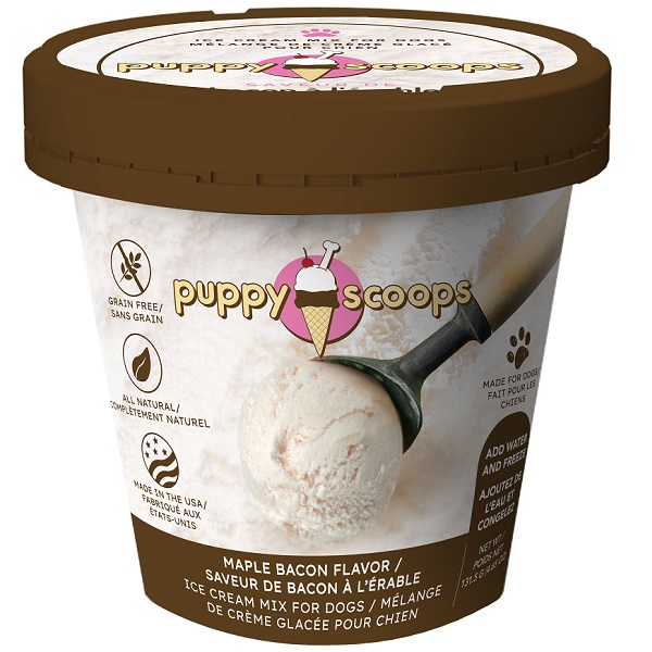 PCA Puppy Scoops Icecream Mix Maple Bacon 131.5g (36)