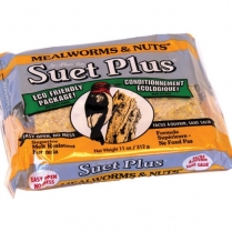 WLS Suet Plus Mealworms and Nuts 12x11oz  #212