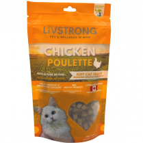 LWP Livstrong Chicken Semi-Moist Cat Treat 70g (12)