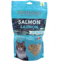 LWP Livstrong Salmon Semi-Moist Cat Treat 70g (12)