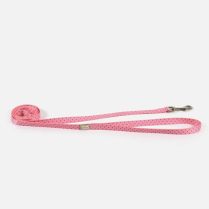 DEKI Petite PL123 Leash PINK w/ Dots