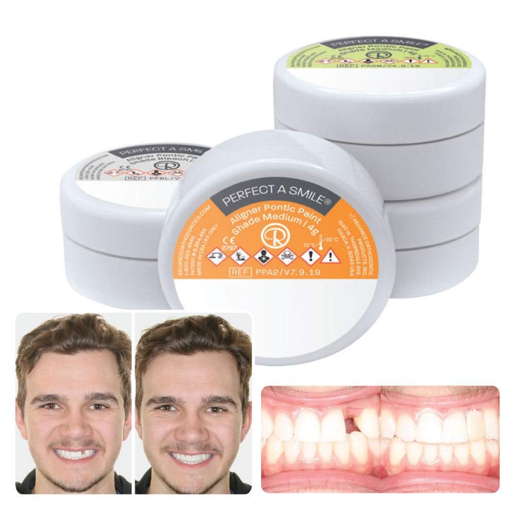 Perfect A Smile Pontic Paint Medium A2 Jar 4g Orthodontic Supply Of Canada Inc