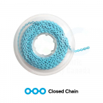 Baby Blue Closed Chain (15 foot/Spool)