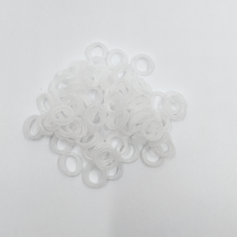 IntraOral NonLatex Elastics 3/16" Hvy. 6.5 oz (50BG/100EA) Orthodontic Supply of Canada Inc.