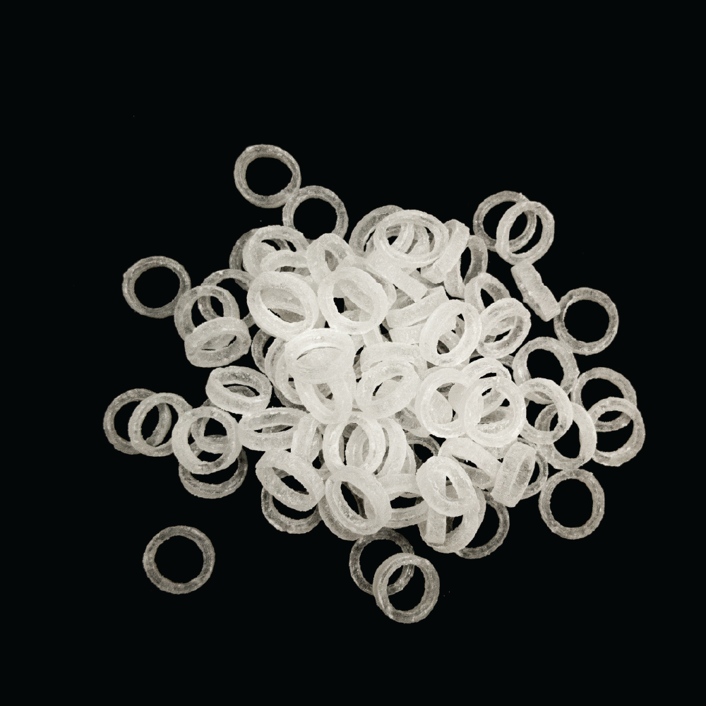 IntraOral NonLatex Elastics 1/4" Light 2.5 ounce (50 Bags)