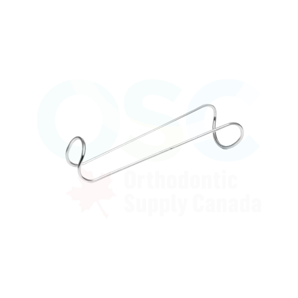 SS Double Ended Wire Cheek Retractors (Curved) (2/PK)