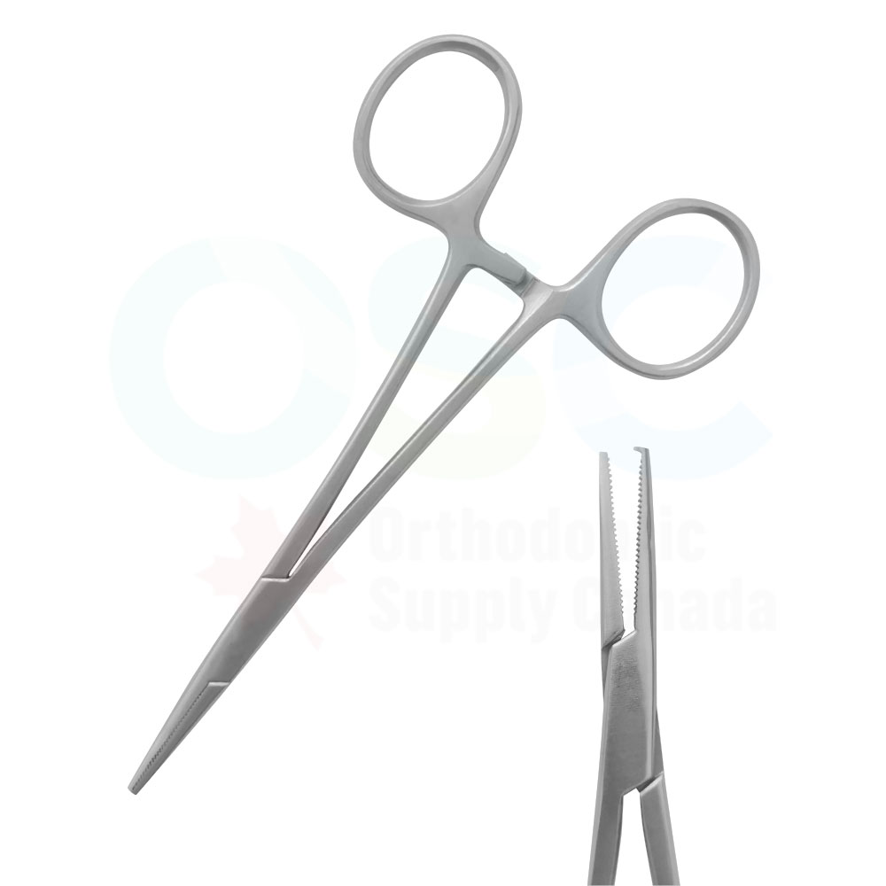 Hemostat with Hook Tip
