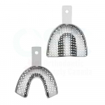 SS Perforated Large Impression Tray Lower