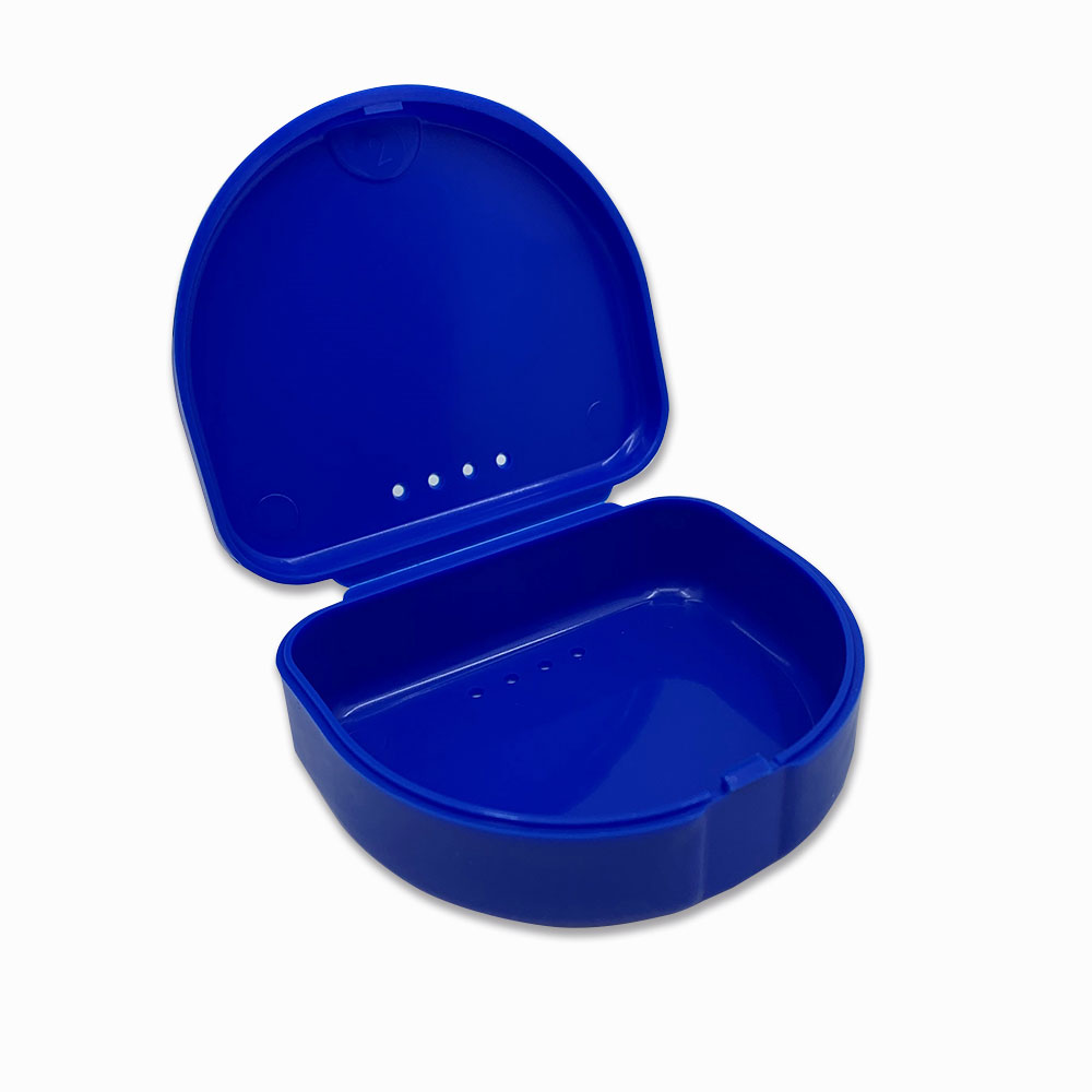 Dark Blue Slim Line Retainer Case (12/Pack)