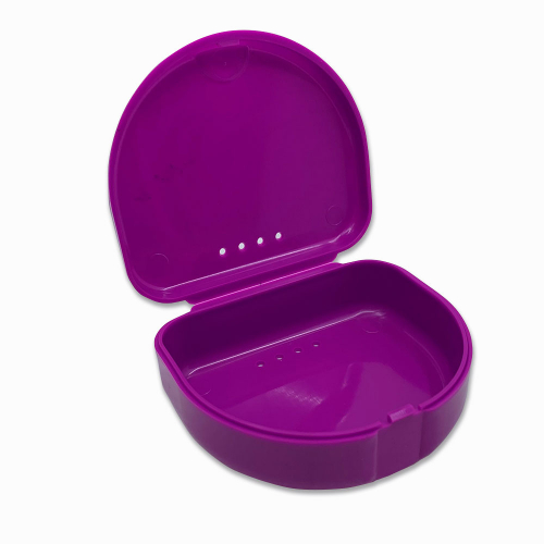 New Age Purple (neon) Slim Line Retainer Case (12/Pack)