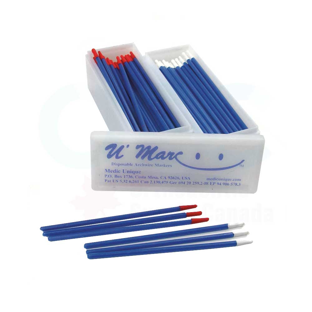 Red Disposable Markers (100/Pack)