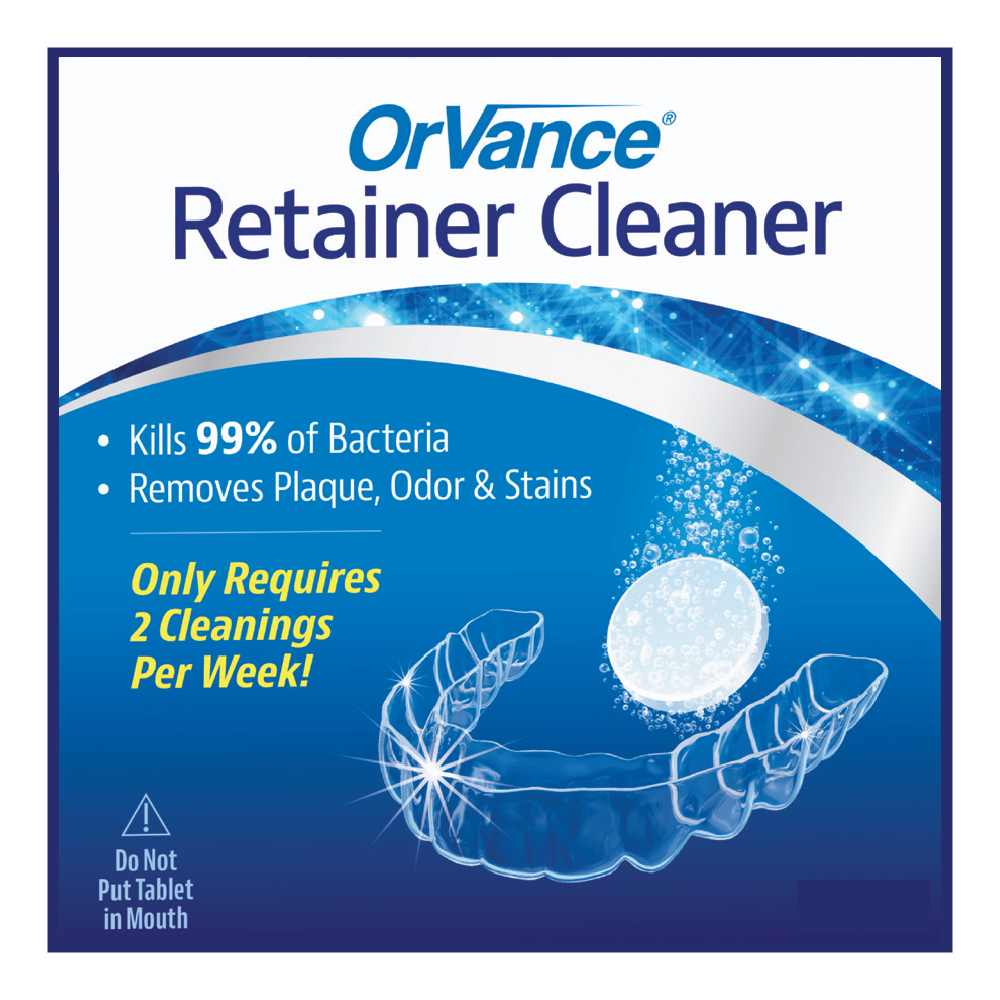 OrVance Retainer Cleaner Pro Pack (25 x 4 Tablet Sleeves)