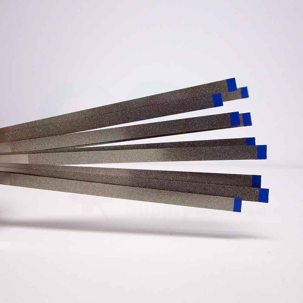 Diamond Strip Wide DoubleSided Medium Blue (10/Pack)