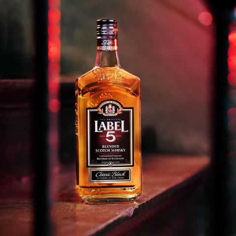 Label 5 Scotch Whiskey 1L
