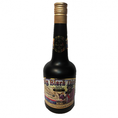 Big Black Dick Premium Dark Rum 750ml