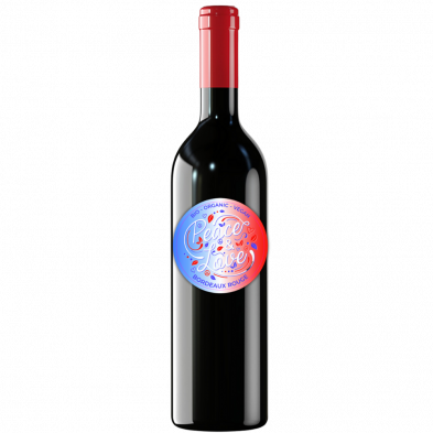 Peace & Love Wine Bordeaux Rouge 750mL Bottle