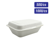 Bio Sugarcane Bagasse Clamshell Container 5x7x2.5"