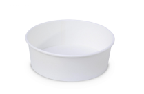 44oz White Shallow Paper Salad Bowl(Fit PEK-C26FLID) 300/cs